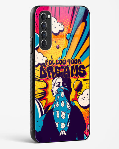 Follow Your Dreams Glass Case Phone Cover (Oppo)