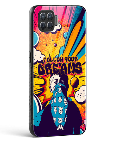 Follow Your Dreams Glass Case Phone Cover (Oppo)