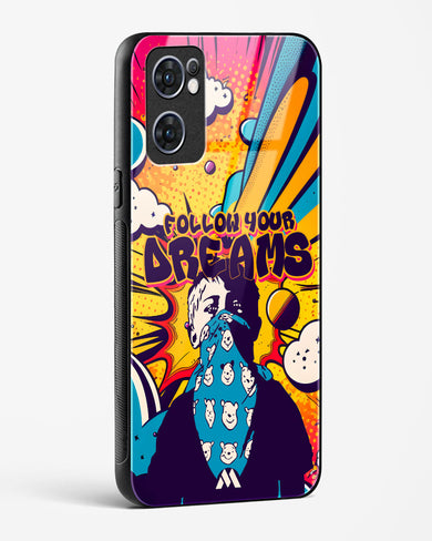 Follow Your Dreams Glass Case Phone Cover (Oppo)