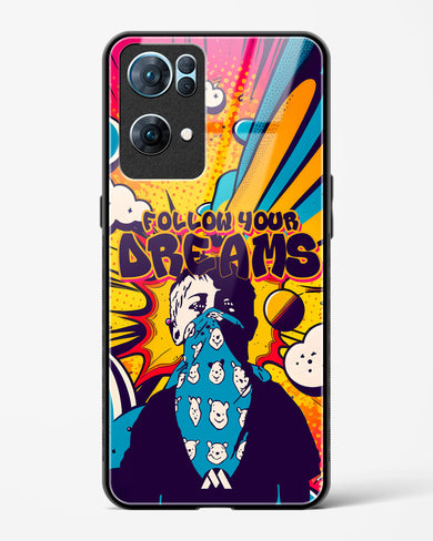 Follow Your Dreams Glass Case Phone Cover (Oppo)