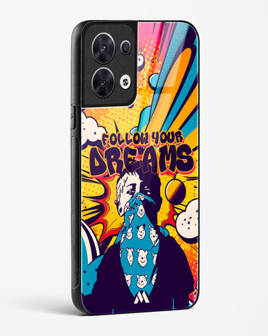 Follow Your Dreams Glass Case Phone Cover (Oppo)