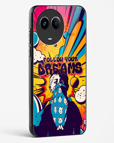 Follow Your Dreams Glass Case Phone Cover (Realme)