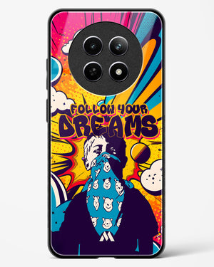 Follow Your Dreams Glass Case Phone Cover (Realme)