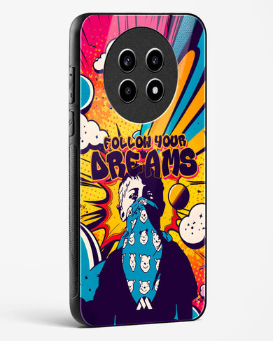Follow Your Dreams Glass Case Phone Cover (Realme)