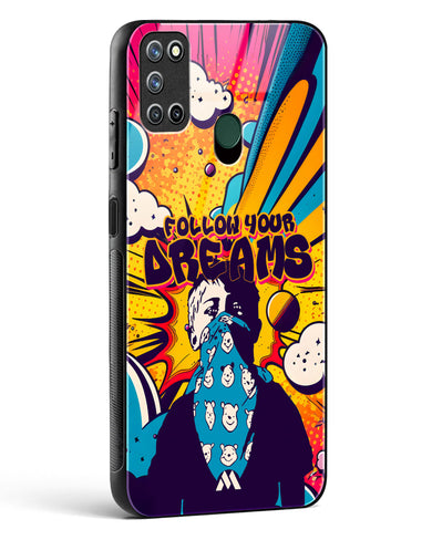 Follow Your Dreams Glass Case Phone Cover-(Realme)