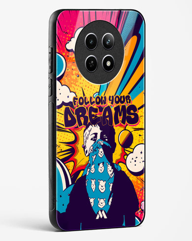 Follow Your Dreams Glass Case Phone Cover (Realme)