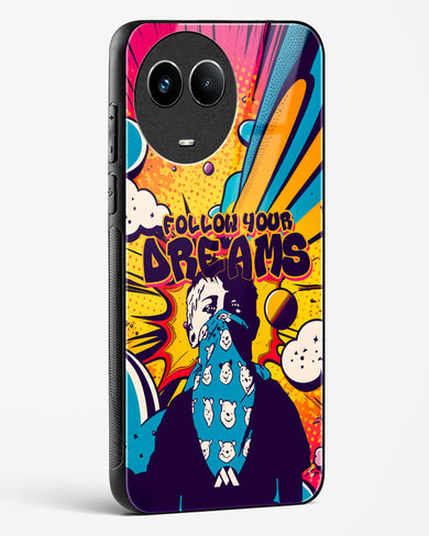 Follow Your Dreams Glass Case Phone Cover (Realme)