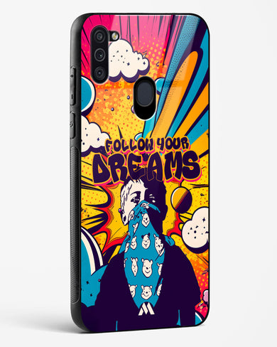 Follow Your Dreams Glass Case Phone Cover-(Samsung)