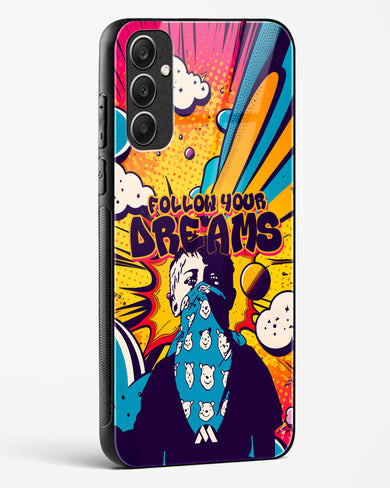 Follow Your Dreams Glass Case Phone Cover (Samsung)