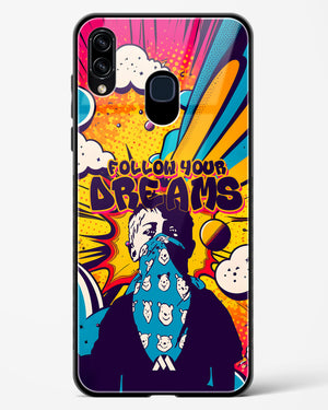 Follow Your Dreams Glass Case Phone Cover (Samsung)