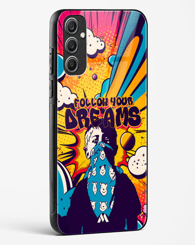 Follow Your Dreams Glass Case Phone Cover (Samsung)