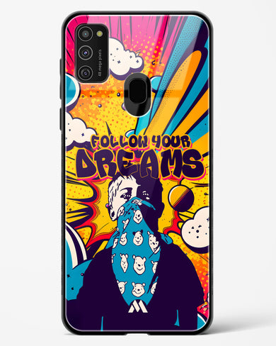 Follow Your Dreams Glass Case Phone Cover (Samsung)