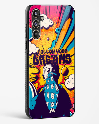 Follow Your Dreams Glass Case Phone Cover (Samsung)