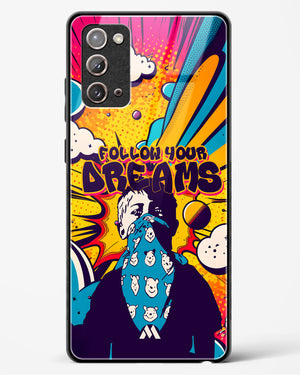 Follow Your Dreams Glass Case Phone Cover (Samsung)
