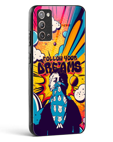 Follow Your Dreams Glass Case Phone Cover-(Samsung)