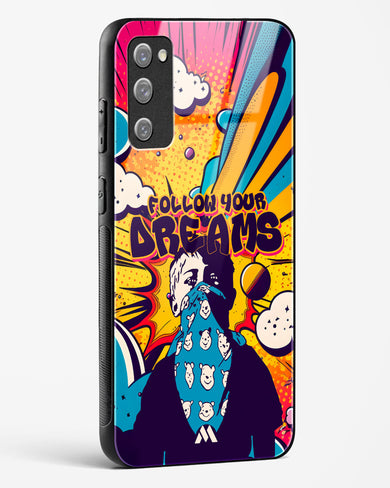 Follow Your Dreams Glass Case Phone Cover (Samsung)