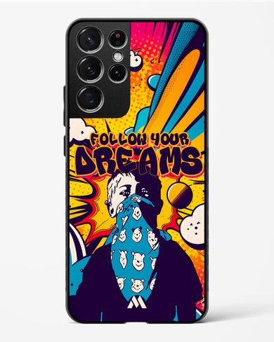 Follow Your Dreams Glass Case Phone Cover-(Samsung)