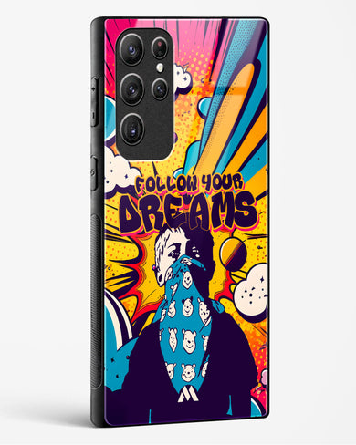 Follow Your Dreams Glass Case Phone Cover-(Samsung)