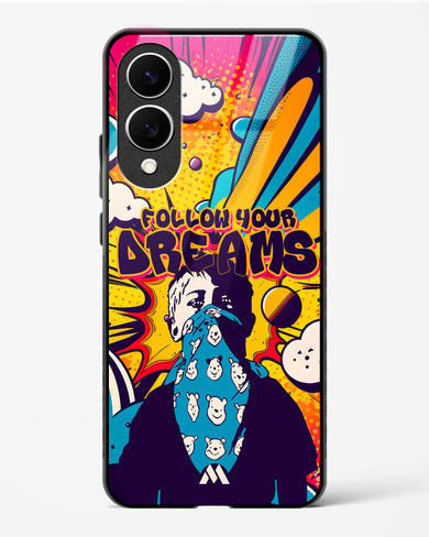 Follow Your Dreams Glass Case Phone Cover (Samsung)