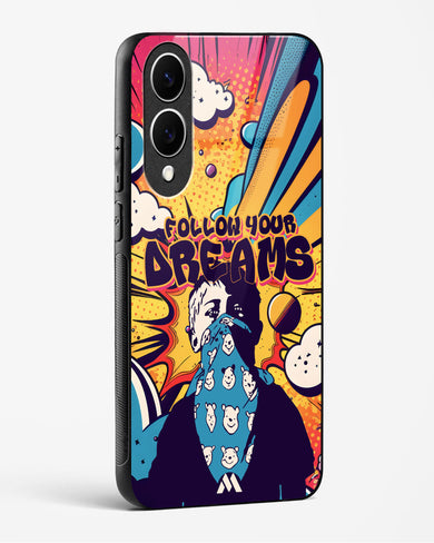 Follow Your Dreams Glass Case Phone Cover (Samsung)