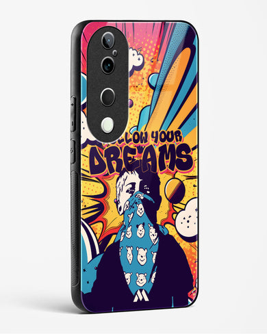 Follow Your Dreams Glass Case Phone Cover (Vivo)