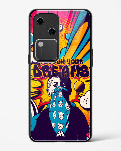 Follow Your Dreams Glass Case Phone Cover (Vivo)