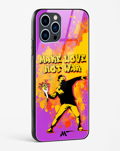 Love And Not War Glass Case Phone Cover (Apple)