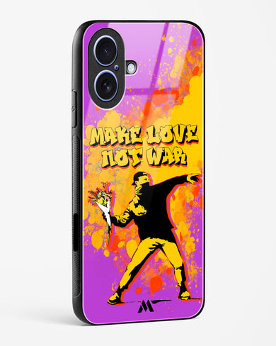 Love And Not War Glass Case Phone Cover (Apple)