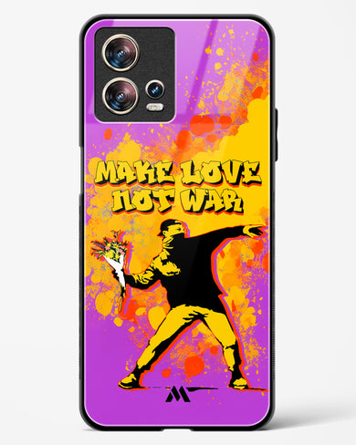 Love And Not War Glass Case Phone Cover (Motorola)