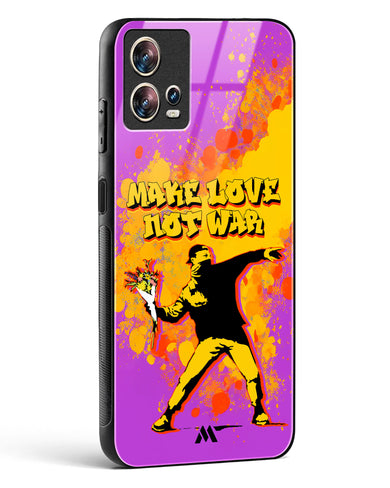 Love And Not War Glass Case Phone Cover (Motorola)