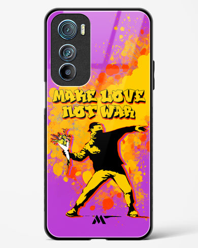 Love And Not War Glass Case Phone Cover (Motorola)