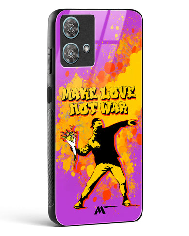 Love And Not War Glass Case Phone Cover (Motorola)