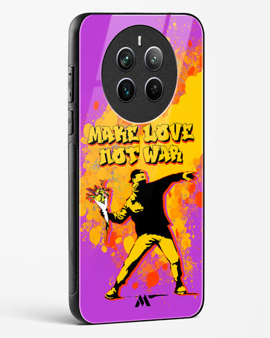 Love And Not War Glass Case Phone Cover (Realme)