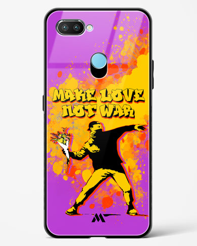 Love And Not War Glass Case Phone Cover (Realme)