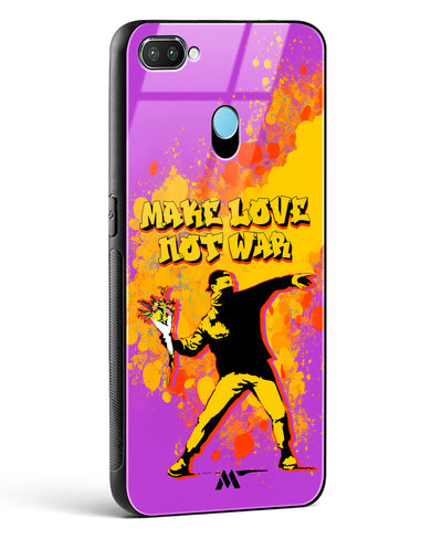 Love And Not War Glass Case Phone Cover (Realme)