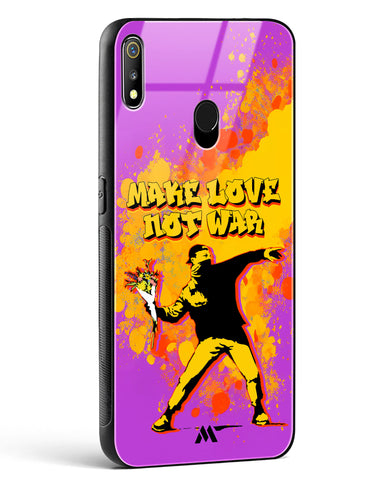 Love And Not War Glass Case Phone Cover (Realme)