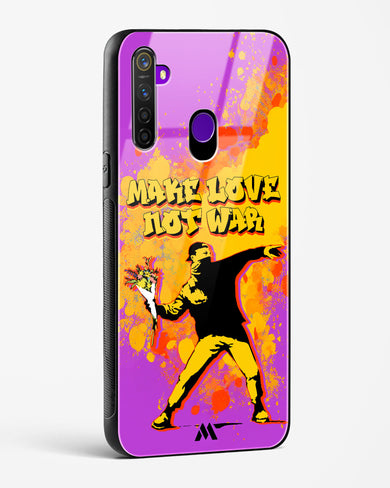 Love And Not War Glass Case Phone Cover (Realme)