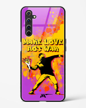 Love And Not War Glass Case Phone Cover (Realme)