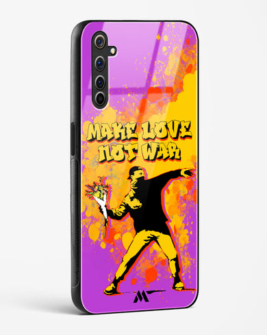 Love And Not War Glass Case Phone Cover (Realme)