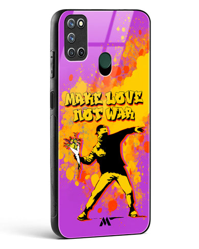 Love And Not War Glass Case Phone Cover (Realme)