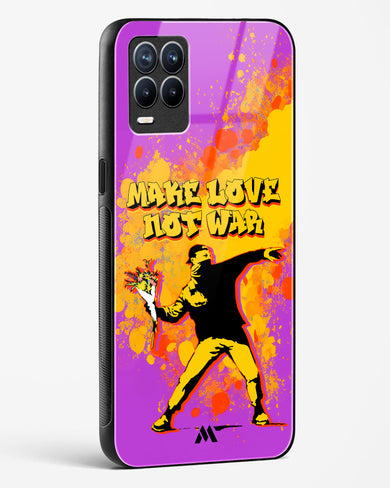 Love And Not War Glass Case Phone Cover (Realme)