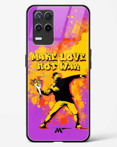 Love And Not War Glass Case Phone Cover (Realme)