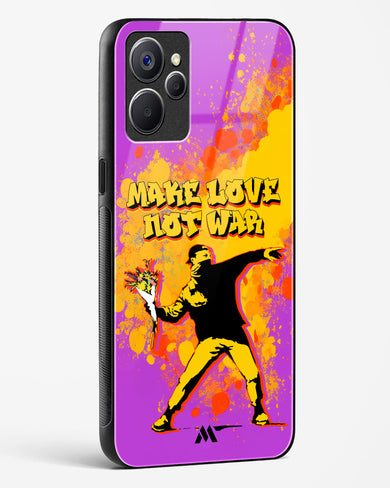 Love And Not War Glass Case Phone Cover (Realme)