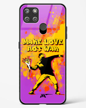 Love And Not War Glass Case Phone Cover (Realme)