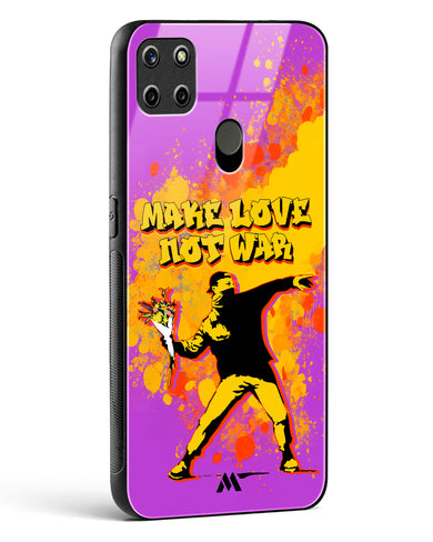 Love And Not War Glass Case Phone Cover (Realme)