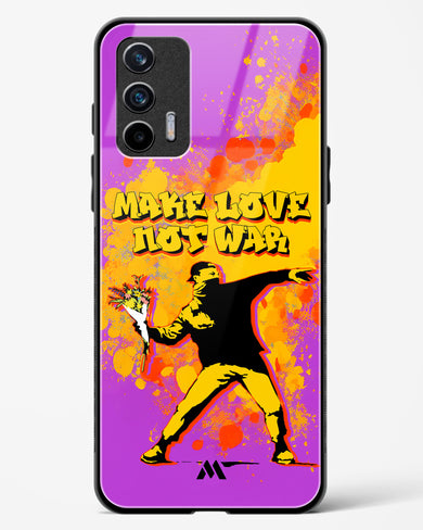 Love And Not War Glass Case Phone Cover (Realme)