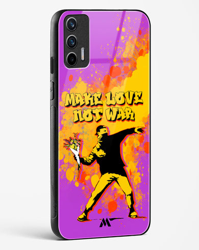 Love And Not War Glass Case Phone Cover (Realme)