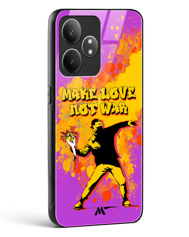 Love And Not War Glass Case Phone Cover (Realme)