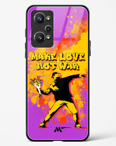 Love And Not War Glass Case Phone Cover (Realme)