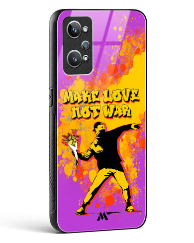 Love And Not War Glass Case Phone Cover (Realme)